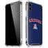 University of Arizona Primary Logo Blue iPhone XS Max Clear Case